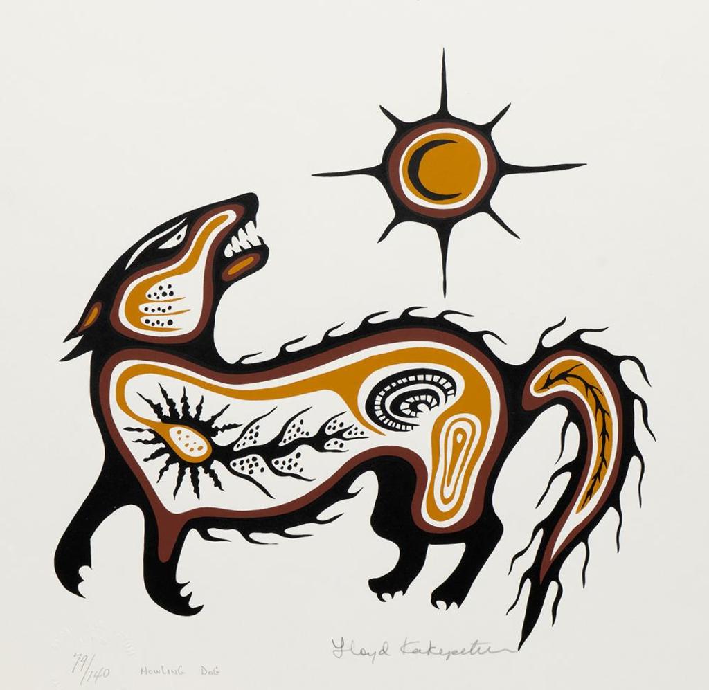 Lloyd Kakepetum (1958) - Howling Dog