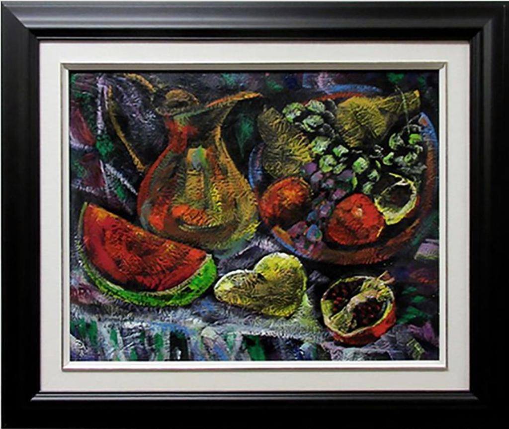 Alex Korenfeld (1944) - Still Life - Jug And Fruit