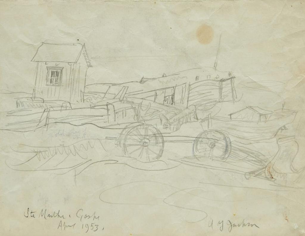 Alexander Young (A. Y.) Jackson (1882-1974) - Ste Marthe, Gaspé