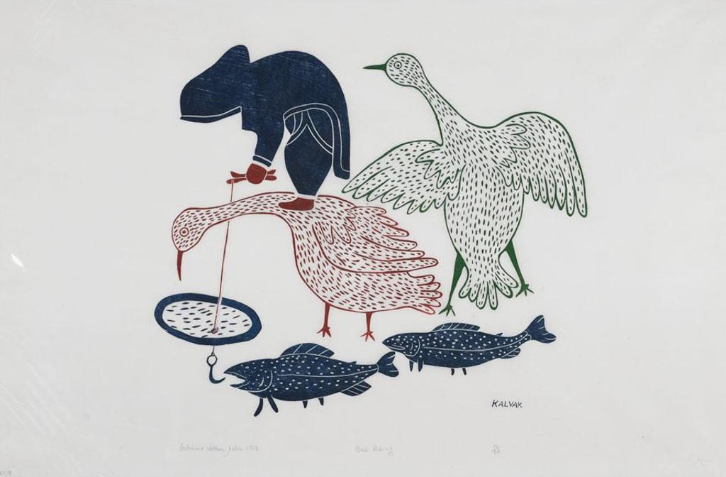 Helen Mabel Nigiyok Kalvak (1901-1984) - Bird Riding