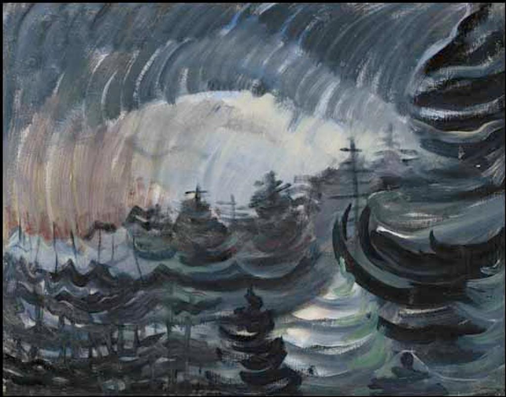 Emily Carr (1871-1945) - Storm Over Grey Forest
