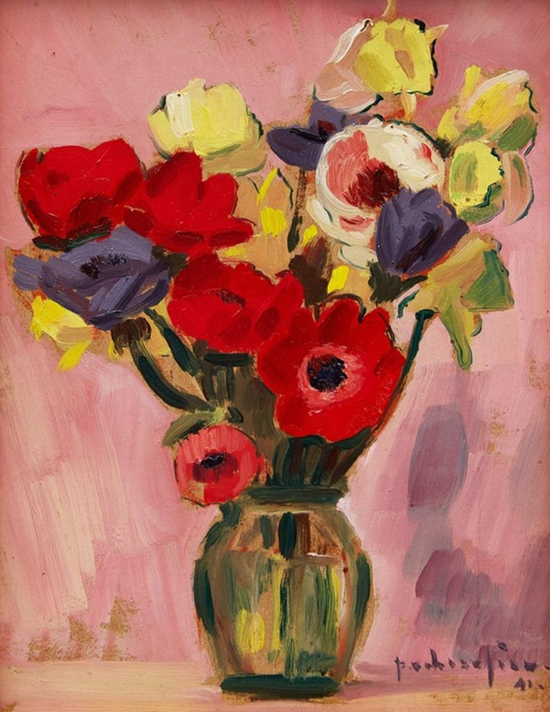 Paul Vanier Beaulieu (1910-1996) - Still Life with Flowers
