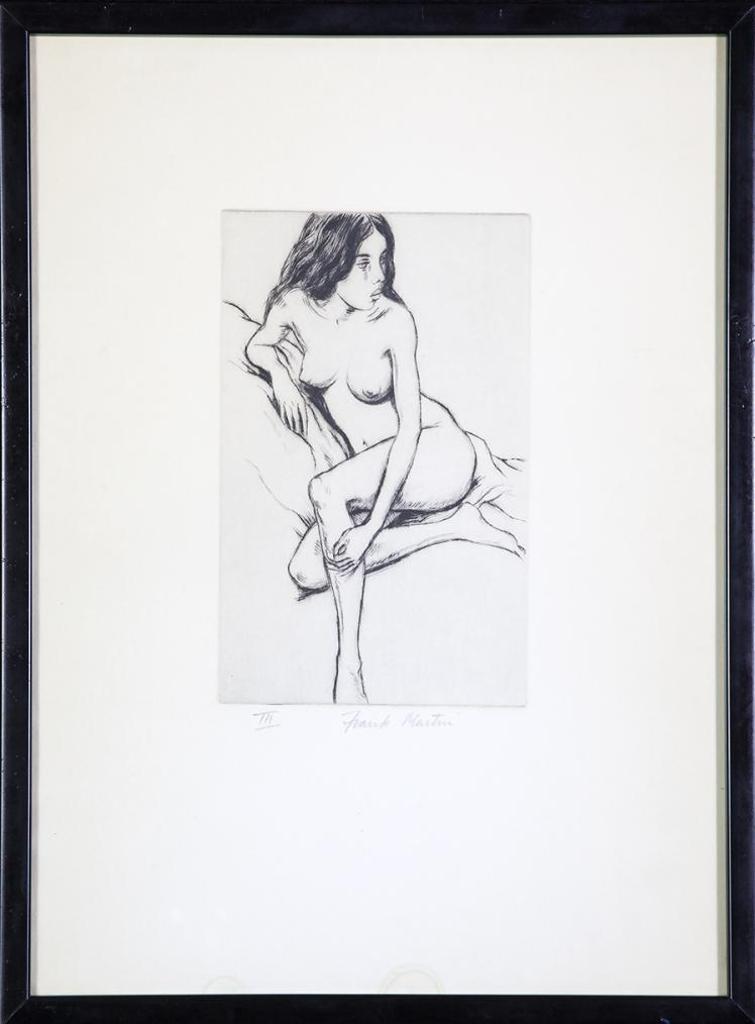 Frank Martin (1921-2005) - Untitled - Nude