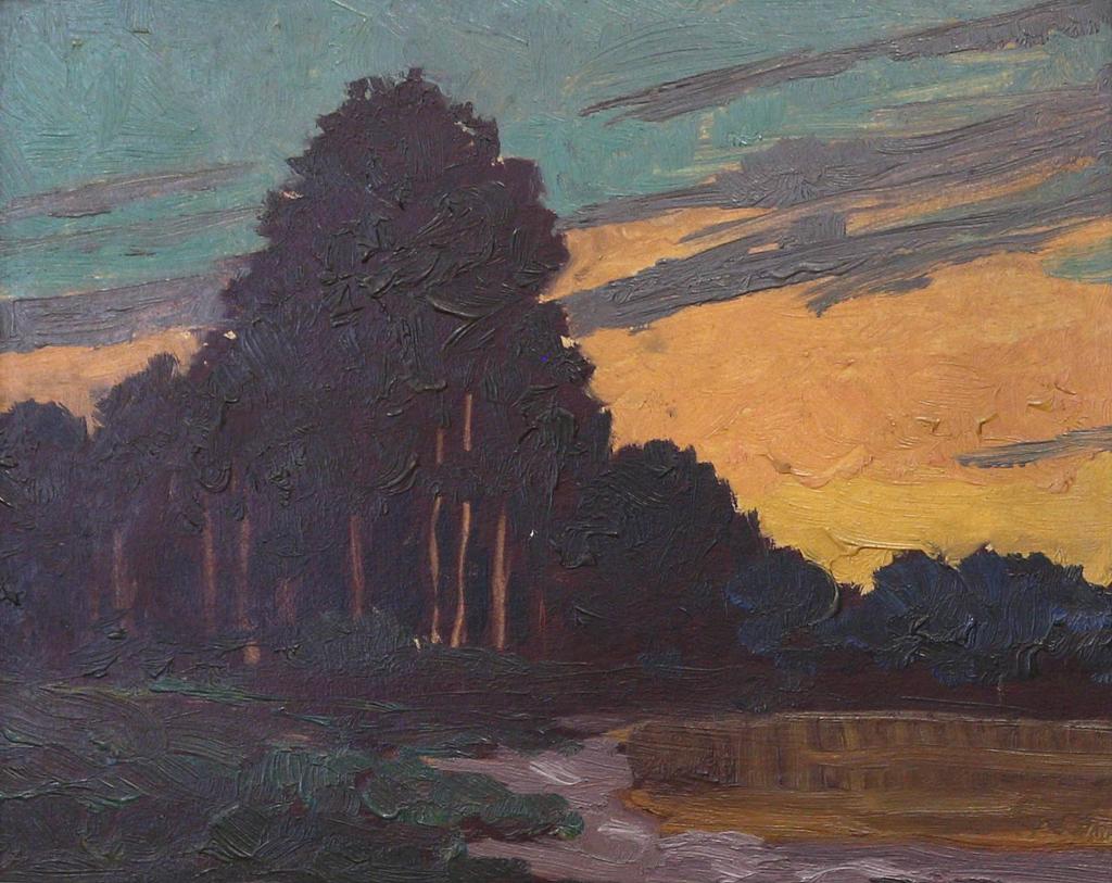 Francis Hans (Franz) Johnston (1889-1949) - Georgian Bay Near Tondakea Lodge; Ca 1935