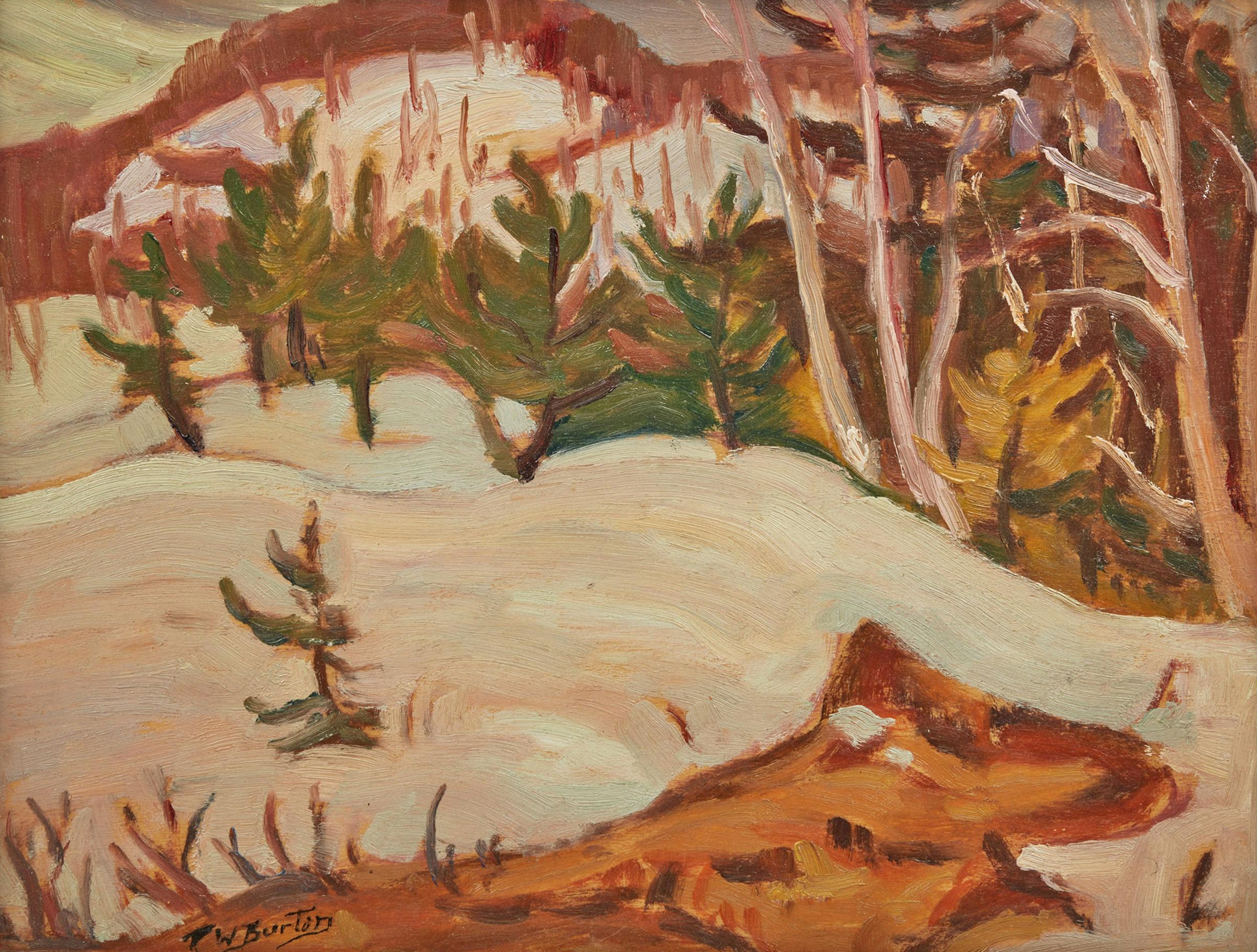 Ralph Wallace Burton (1905-1983) - Quebec Hillside