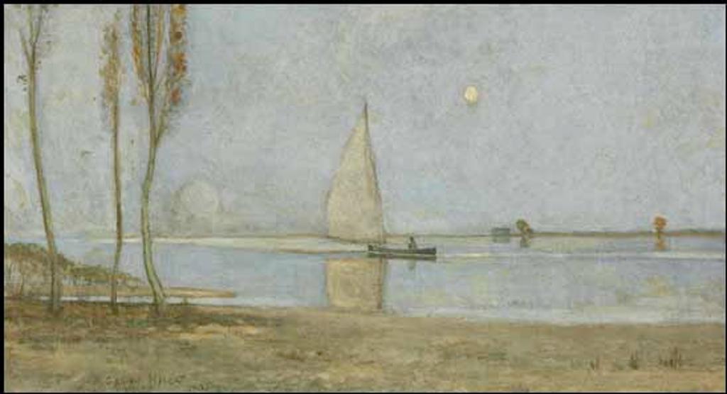 Adrien Hébert (1890-1967) - Foggy Day on the Seine