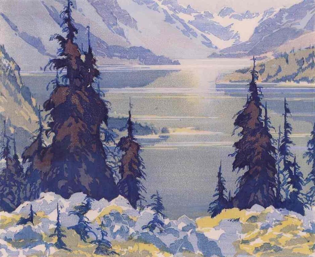 Barbara Harvey Leighton (1911-1986) - Moraine Lake