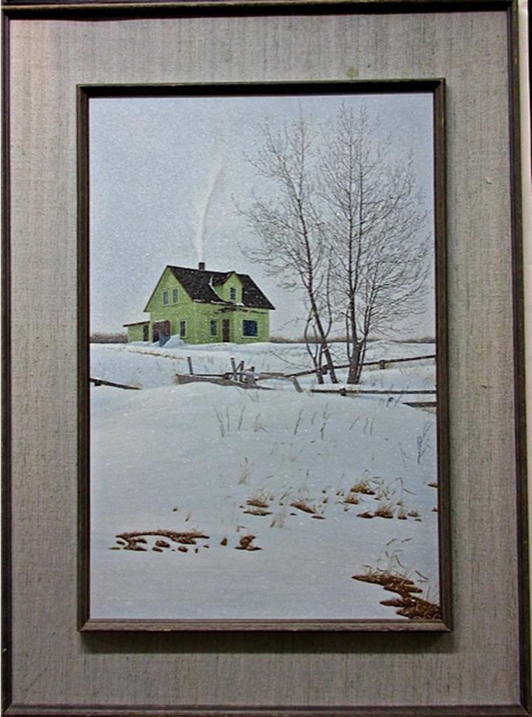 Peter Lasaga (1955) - Winter Cottage