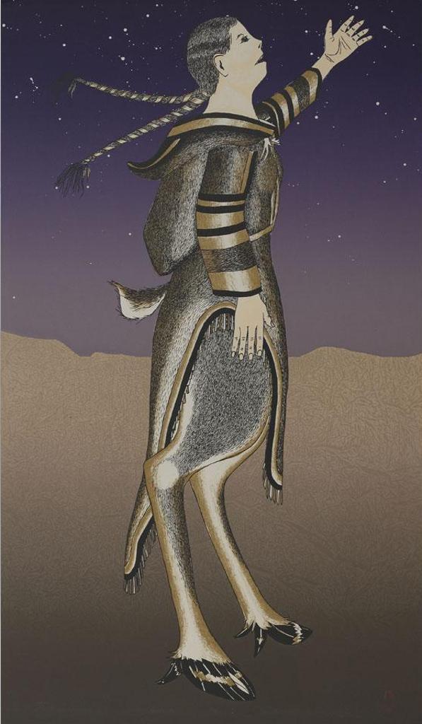 Arnaqu Ashevak (1956-2009) - Caribou Woman