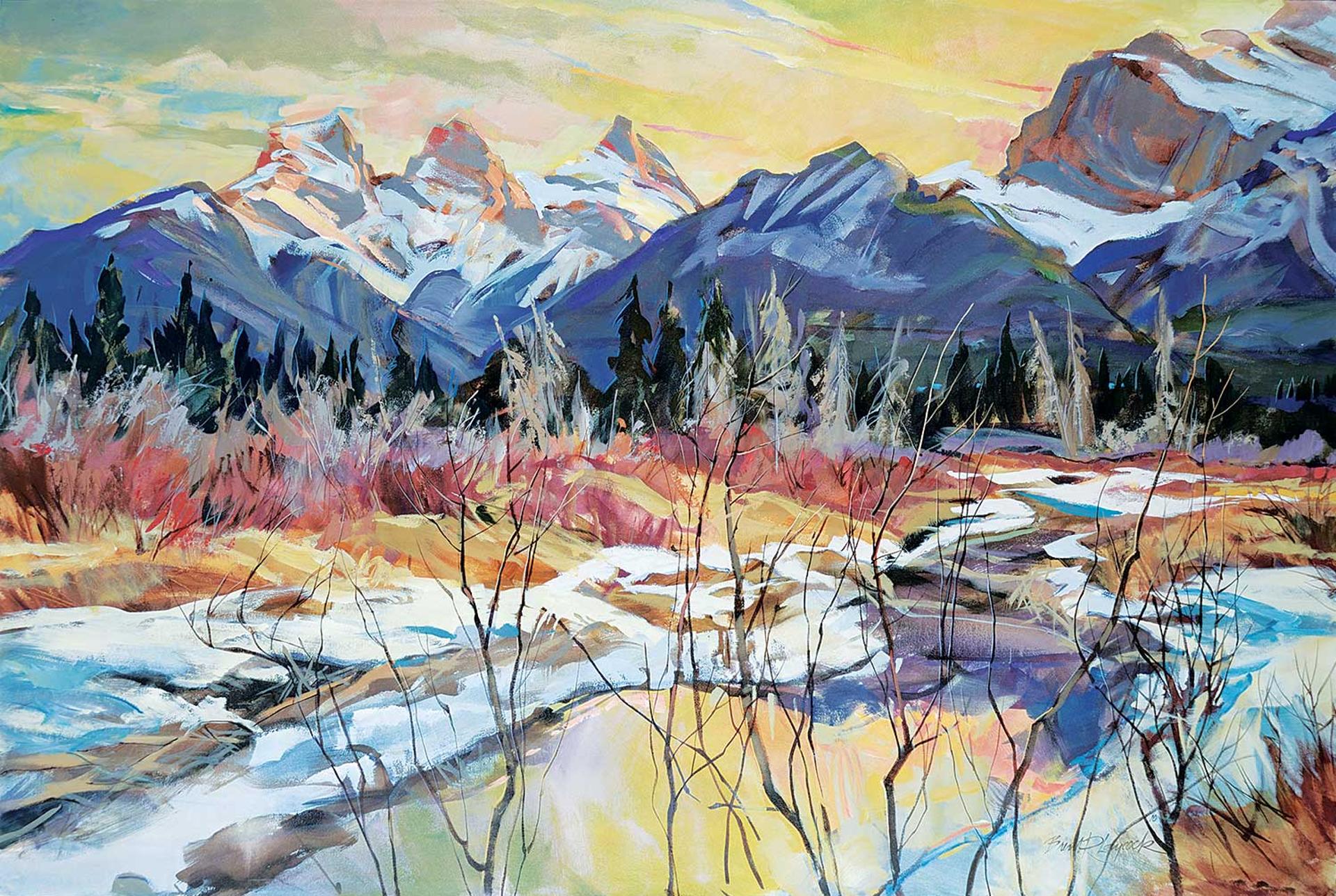 Brent R. Laycock (1947) - Bow Valley Reflection