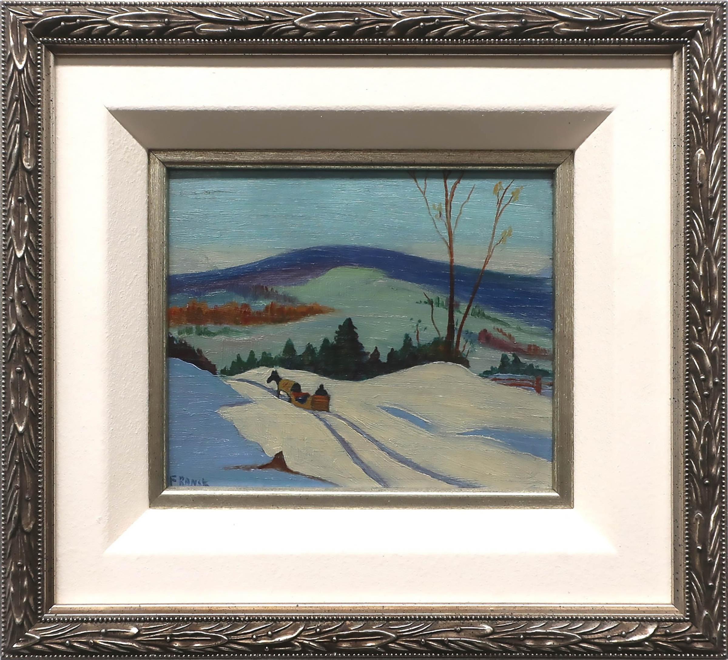 Albert Jacques Franck (1899-1973) - Untitled (Winter Sleigh Ride)