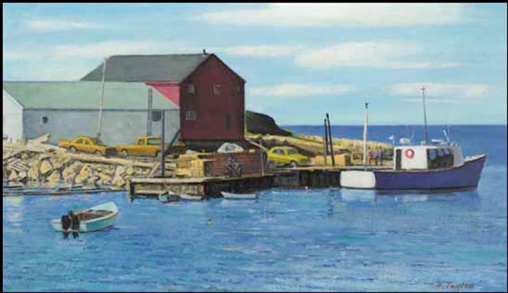 Frederick Bourchier Taylor (1906-1987) - Lobster Packing Plant, Indian Harbour, N.S.