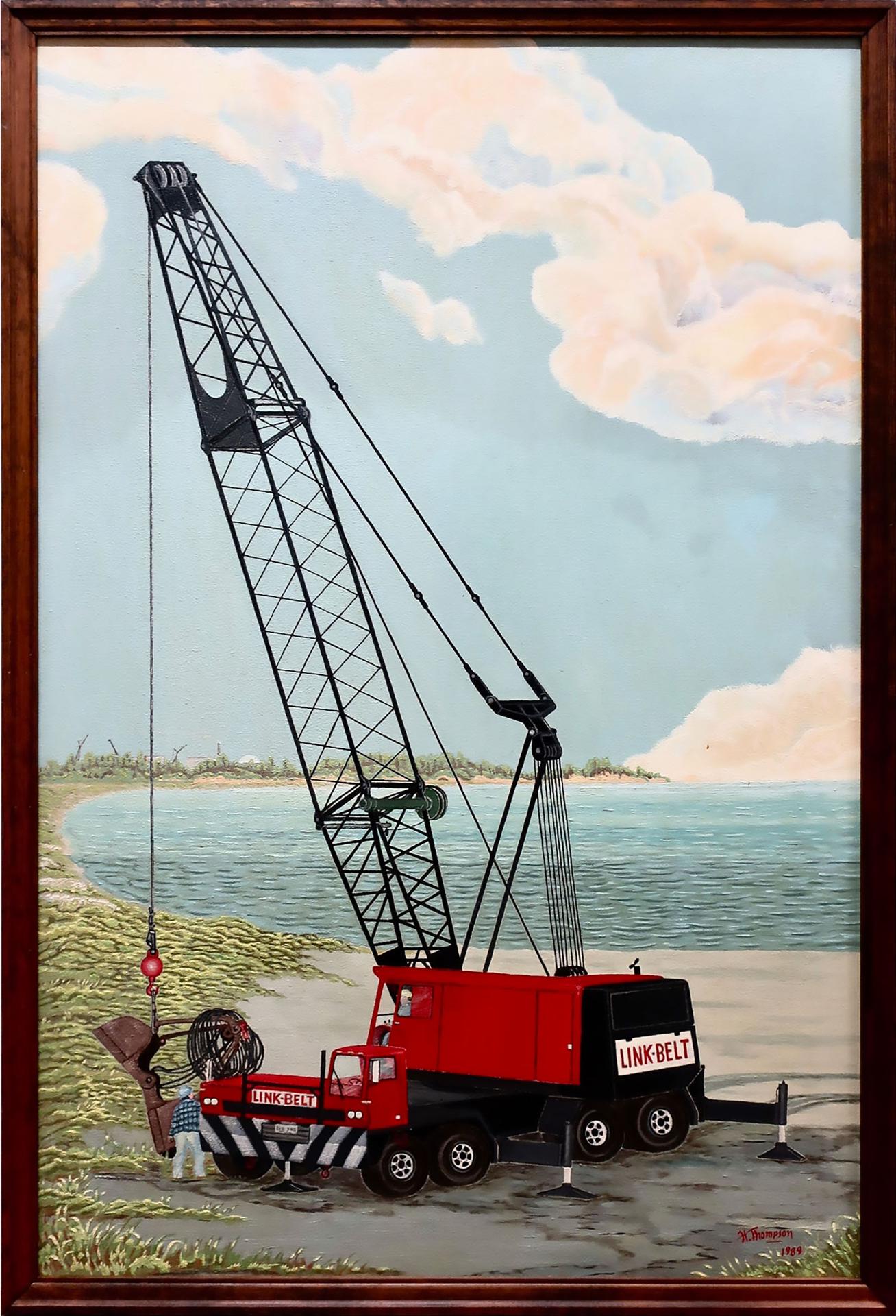 F. Harvey Thompson - Untitled (Beach Construction)