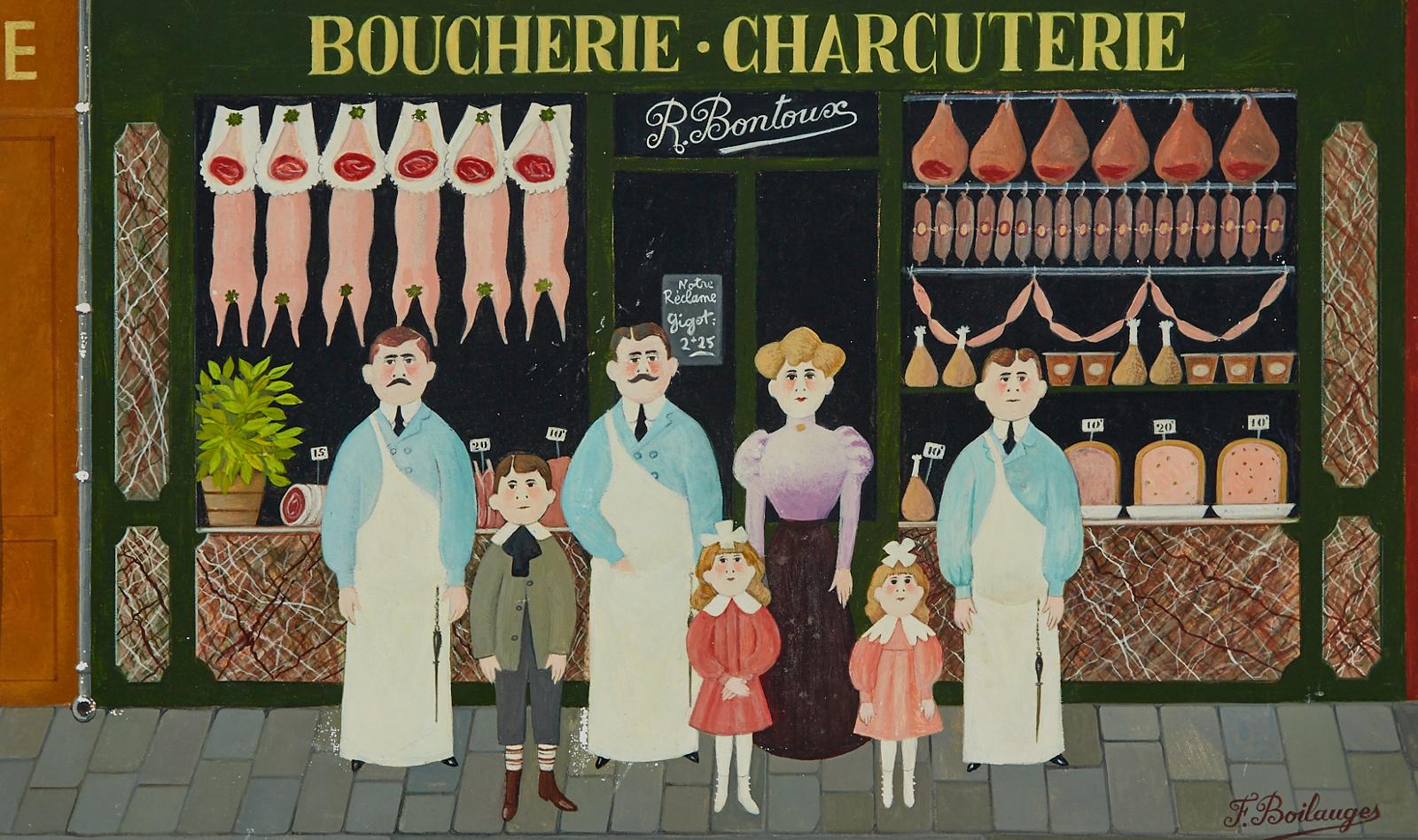 Fernand Boilauges (1891) - Boucherie Charcuterie