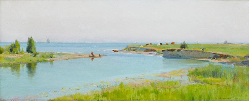 Frederick Sproston Challener (1869-1958) - Coastal Landscape