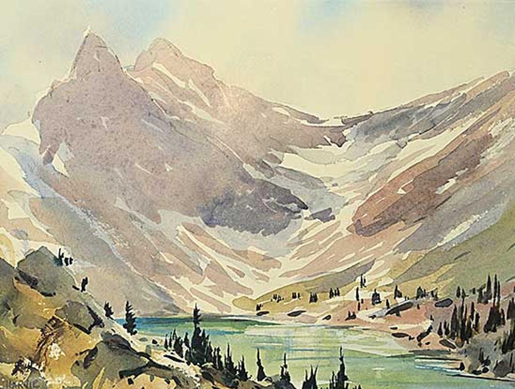 John William Harvie (1928-2018) - Untitled - Mountain Lake