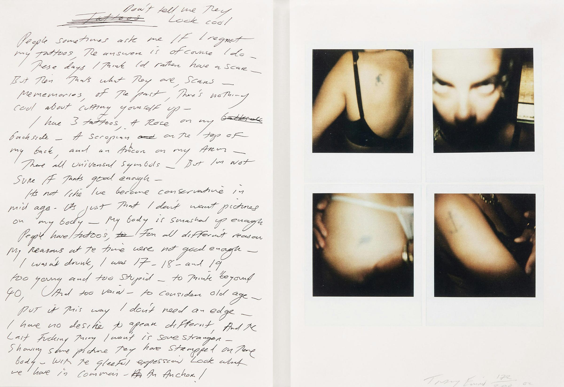 Tracey Emin (1963) - Tattoo