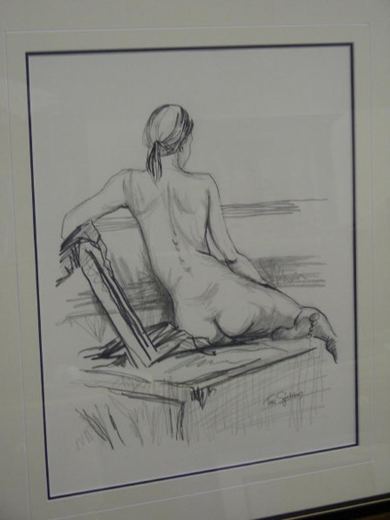 Tess Sjostrom - Untitled; Seated Nude