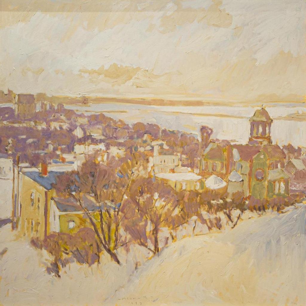 Robert Francis Michael McInnis (1942) - Saint John in Windy Snow