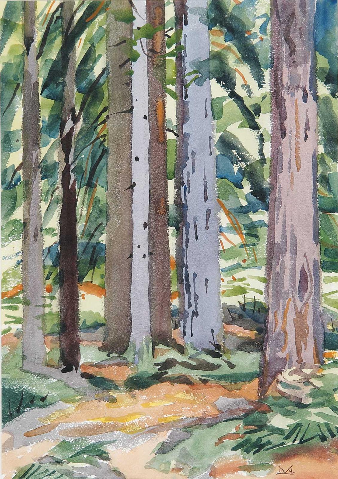 Illingworth Holey (Buck) Kerr (1905-1989) - Young Redwoods No. 1