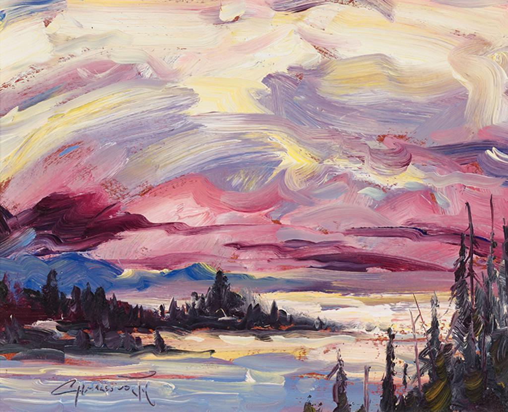 Rod Charlesworth (1955) - Stormy Sky, Salt Spring