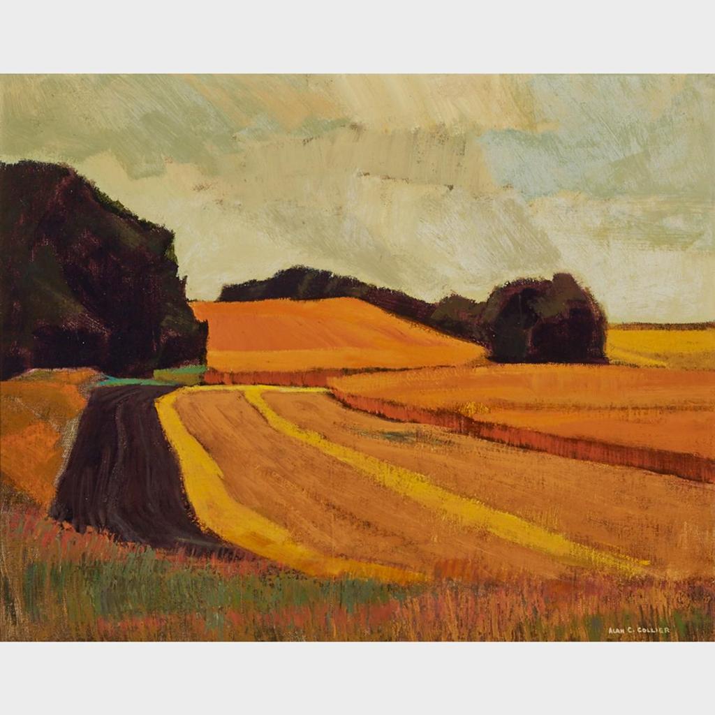 Alan Caswell Collier (1911-1990) - Among The Sun’S Fields (Near Elgin, Manitoba)