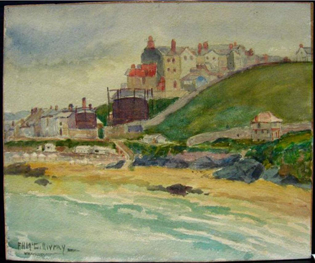 Florence Helena Mcgillivray (1864-1938) - Cornwall Coastal View