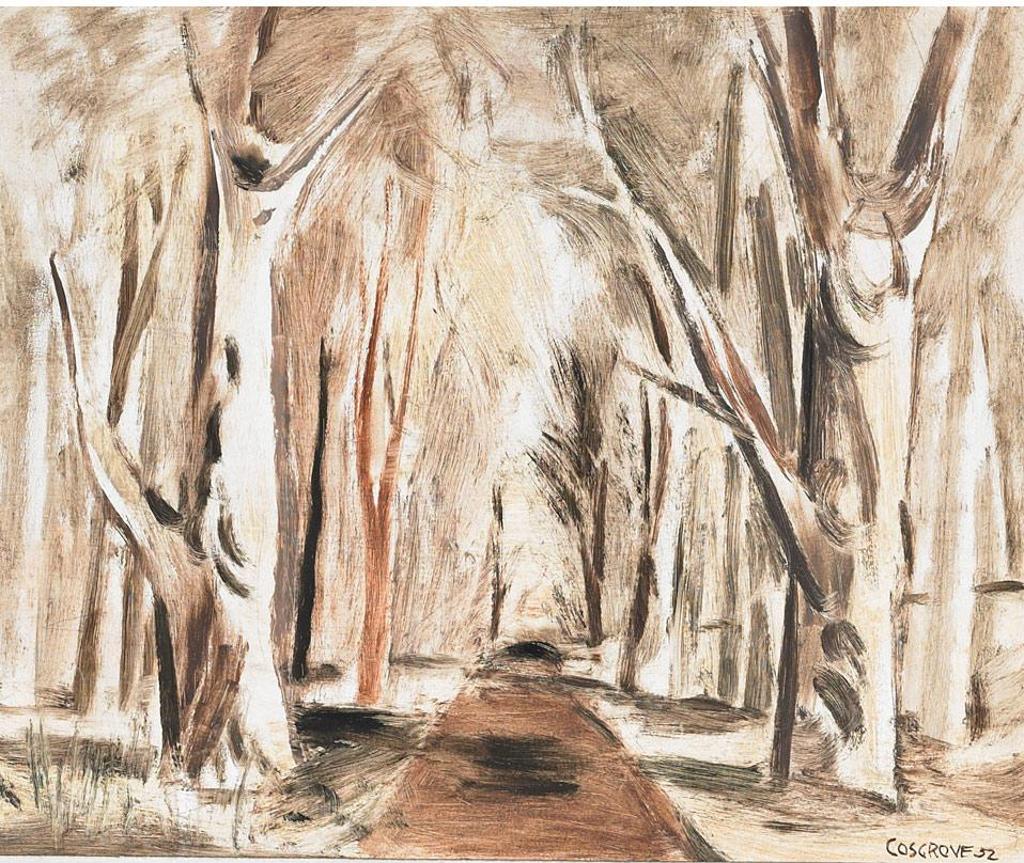 Stanley Morel Cosgrove (1911-2002) - Sunlit Forest Path
