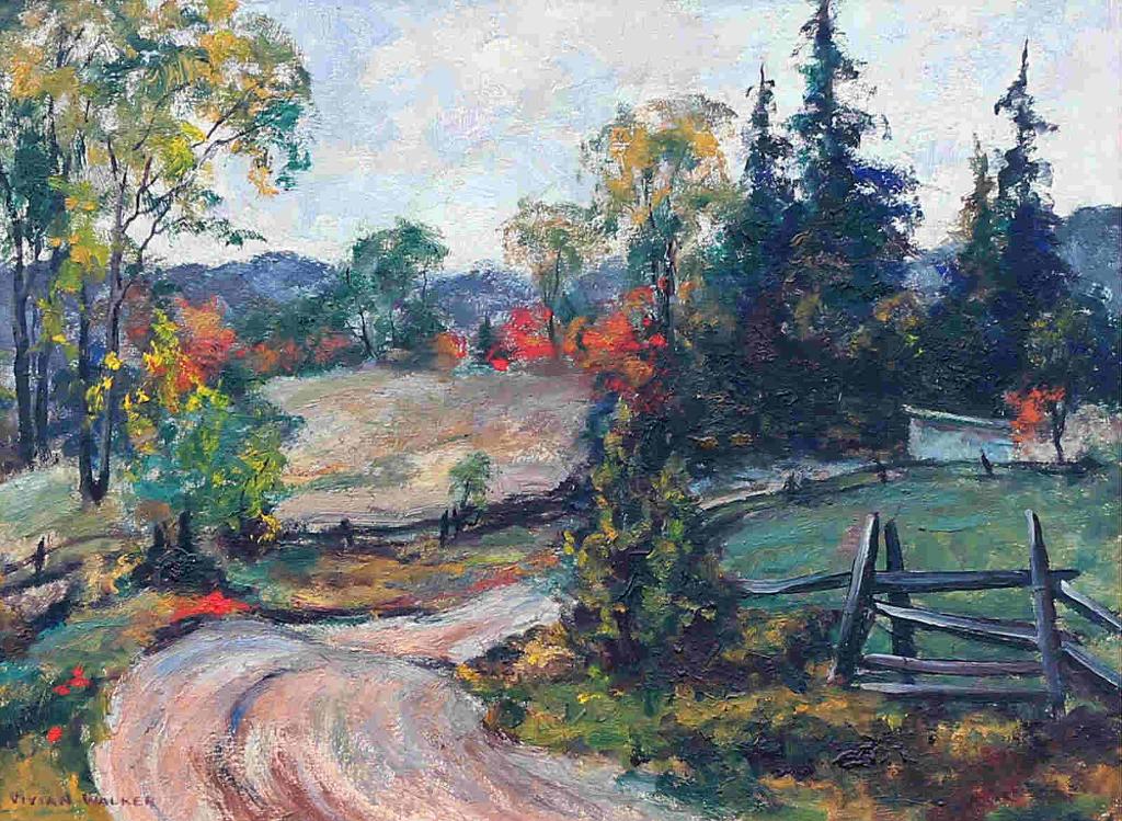 Vivian Walker (1903-1994) - A Country Lane