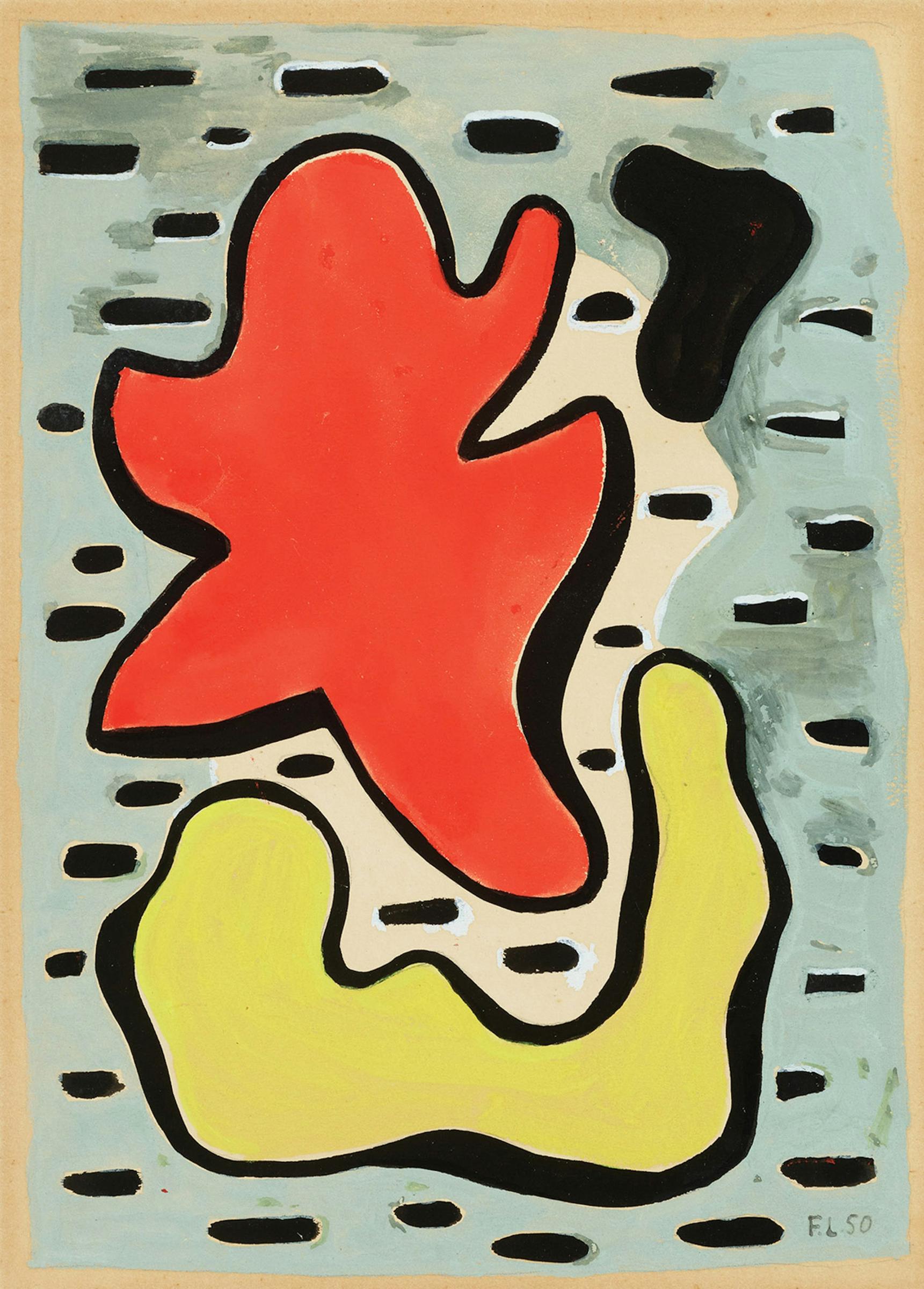Fernand Léger (1881-1955) - Composition, 1950