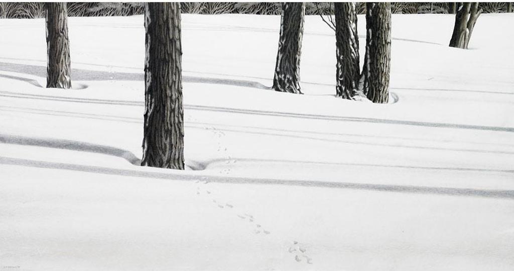 Daniel Price (D.P.) Erichsen Brown (1939) - Tracks Through A Winter Landscape
