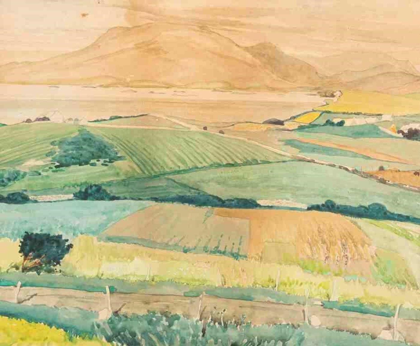 Harry Aaron Kernoff (1900-1974) - Irish countryside (1933)