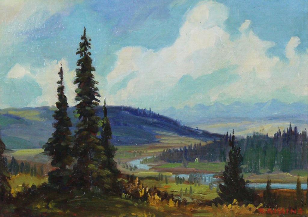 Roland Gissing (1895-1967) - River Valley Vista