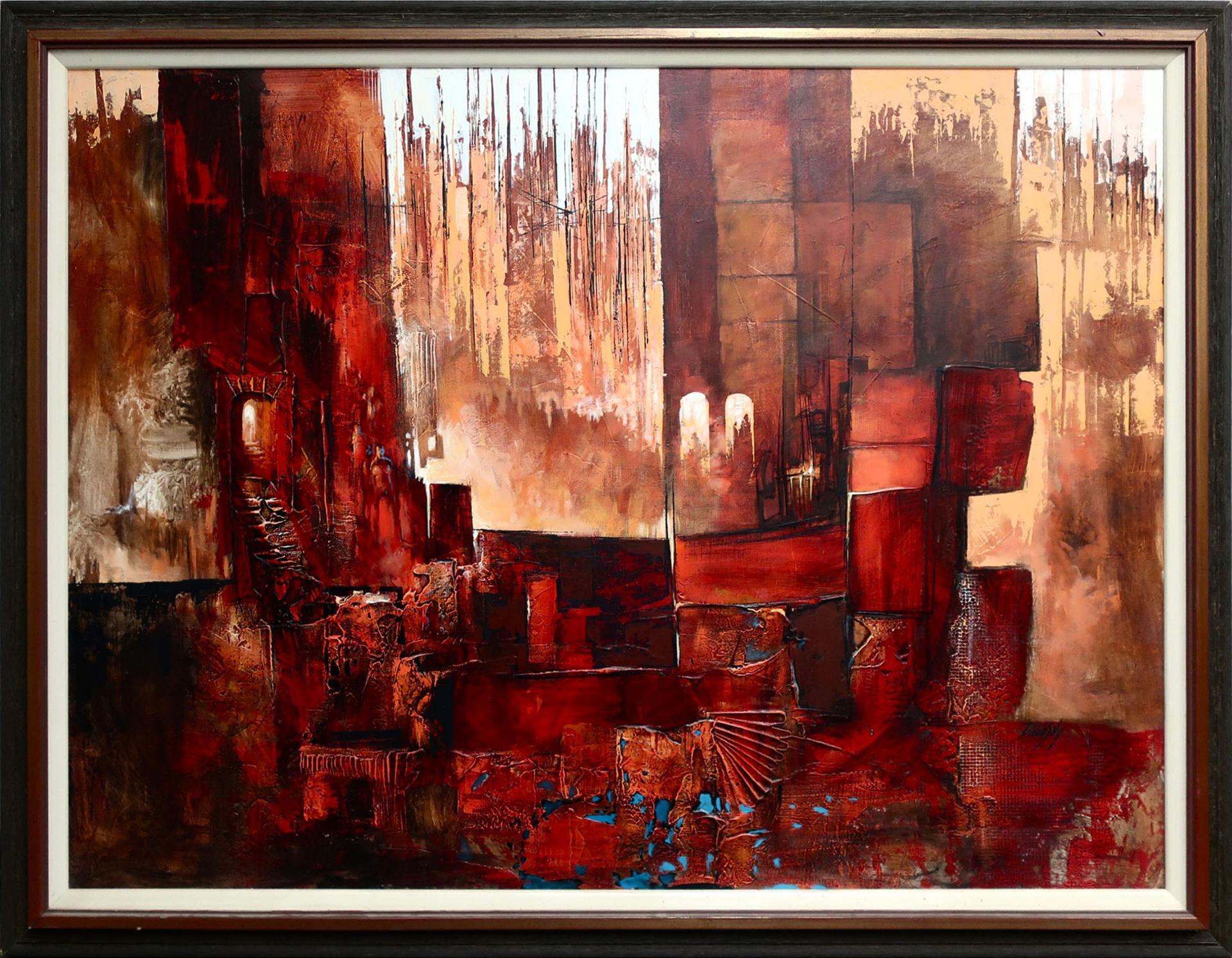 Julius Damasdy (1937-2020) - Untitled (Lost City)