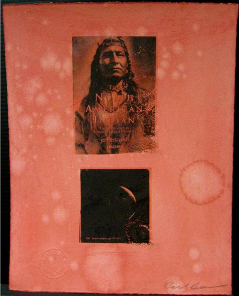 Carl Beam (1943-2005) - The North American Indian/Lunar Elclipse