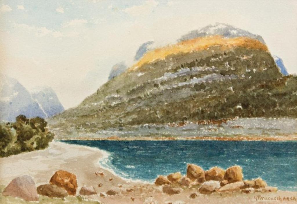 George Robert Bruenech (1851-1916) - Coastal View, Norway