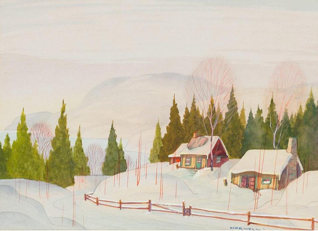 Graham Norble Norwell (1901-1967) - Sunset In The Laurentians