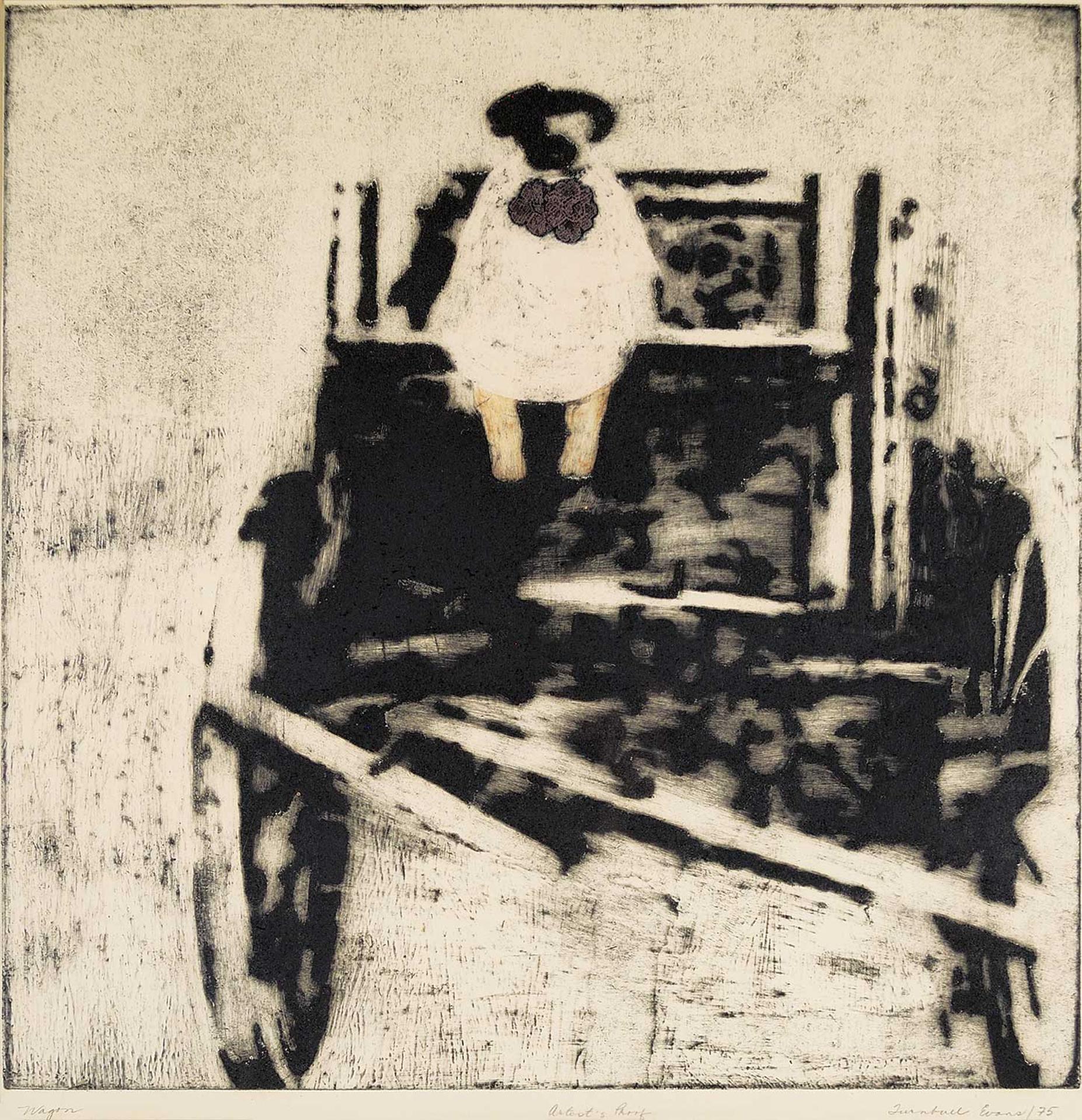 Jane Turnbull Evans - Wagon  #Artist's Proof