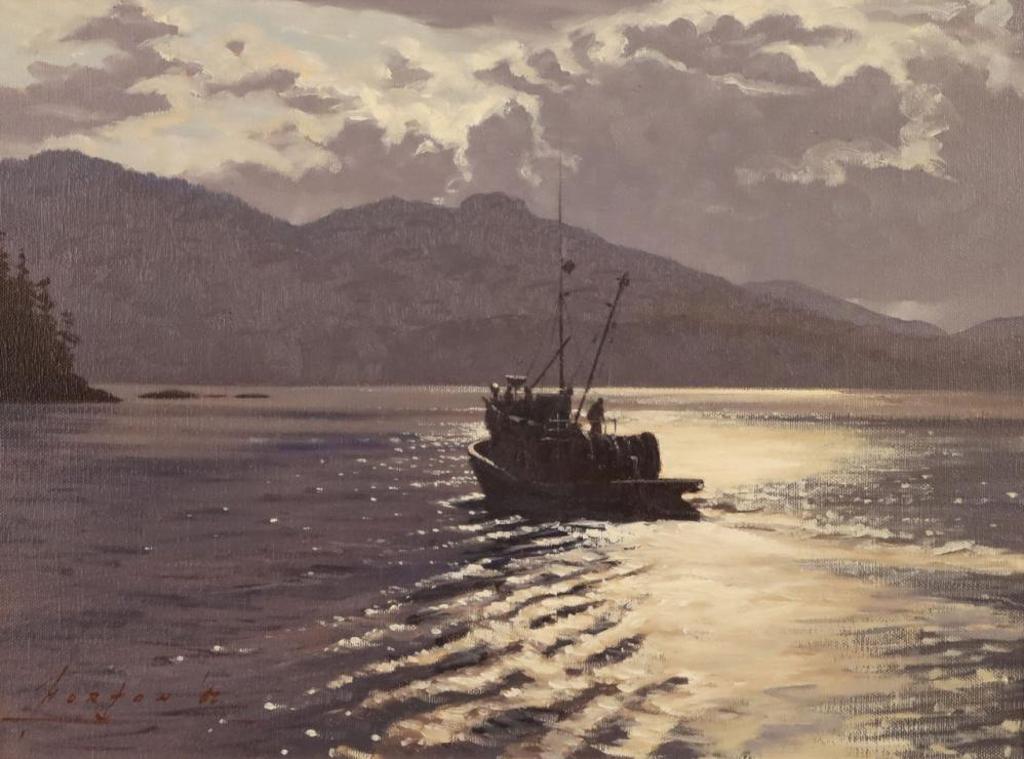 John M. Horton (1935) - Evening in Granite Bay