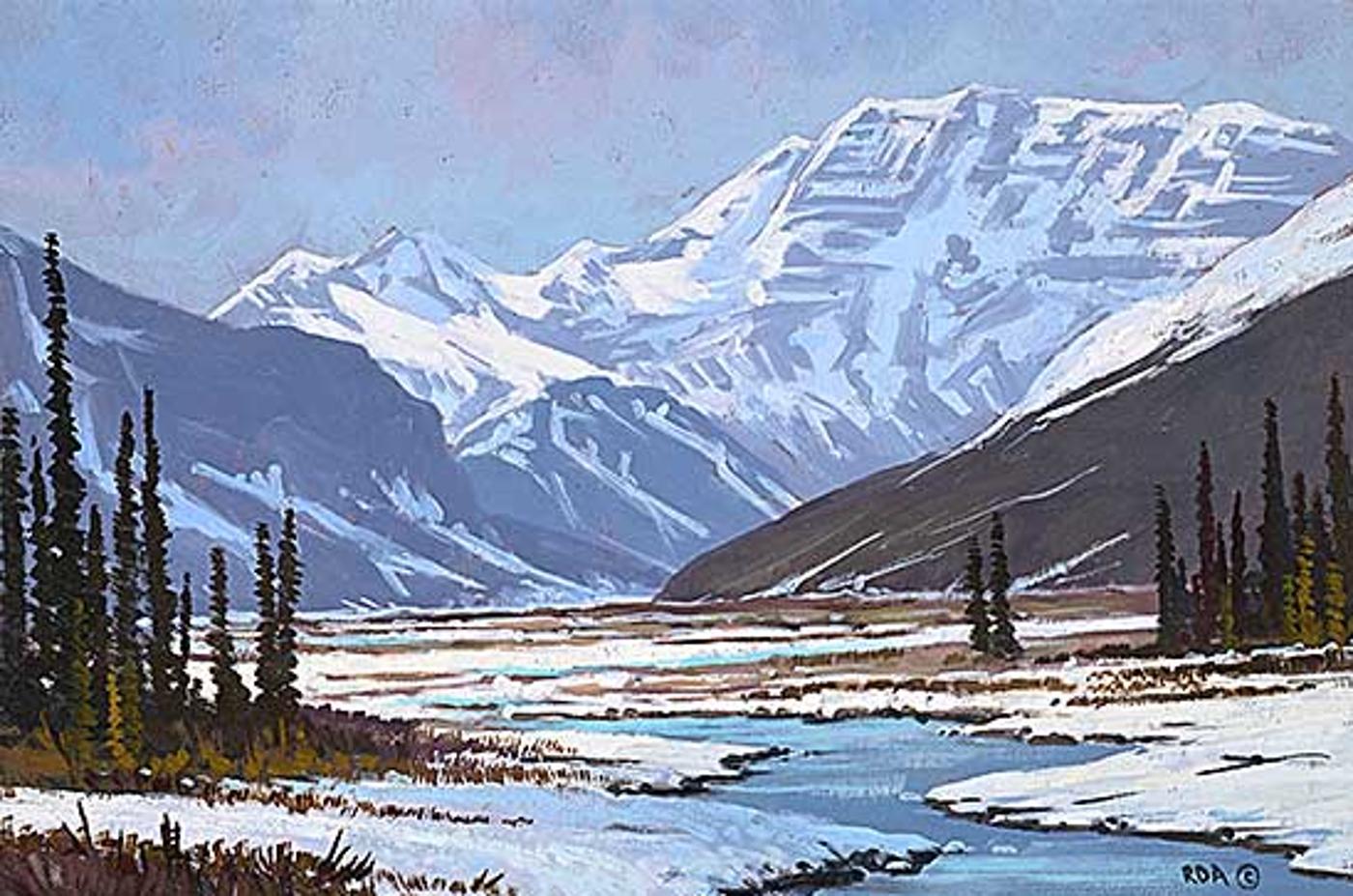 Roger D. Arndt (1959) - Sunwapta Winter