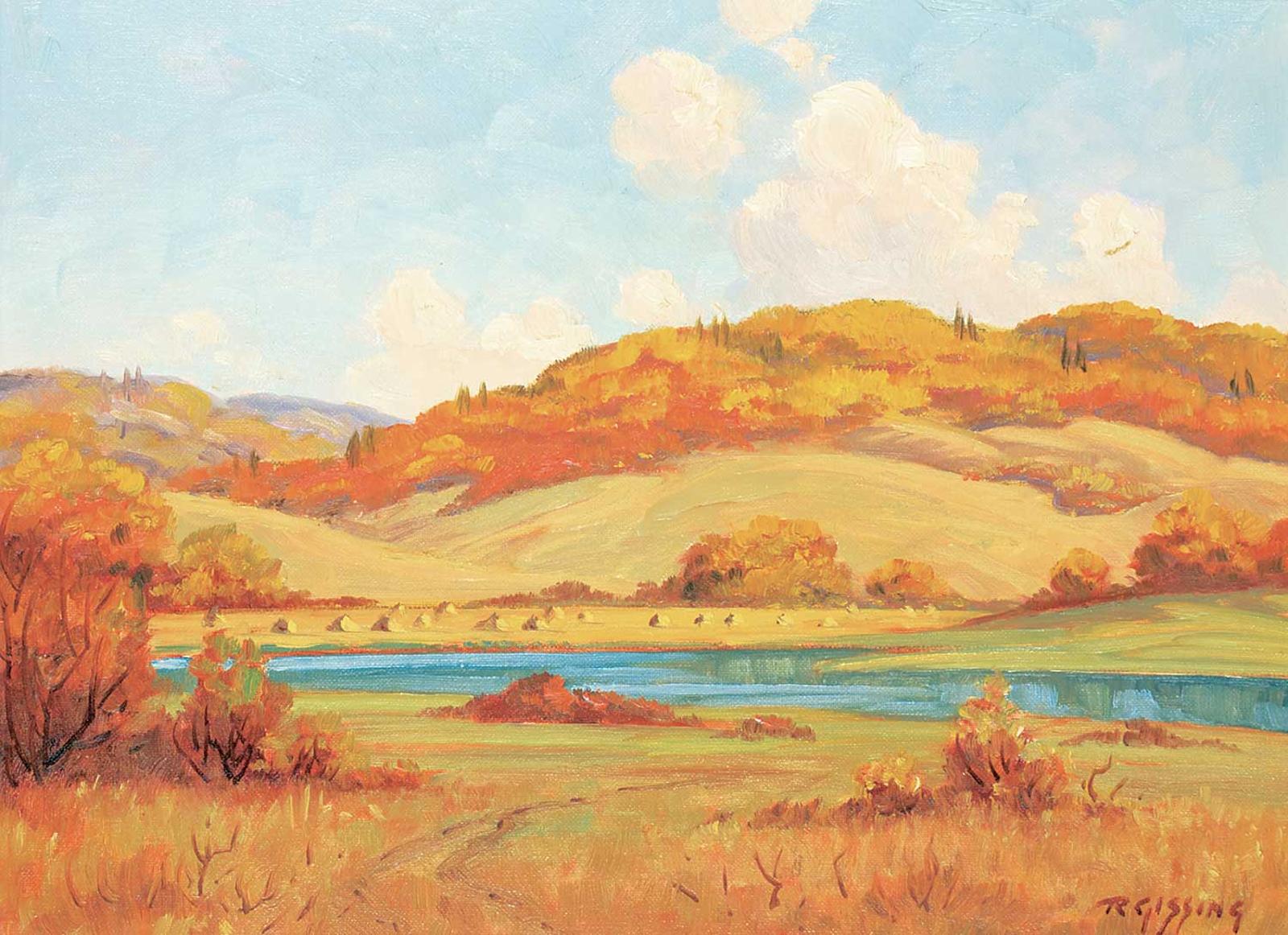 Roland Gissing (1895-1967) - Autumn Colour Near Okotoks
