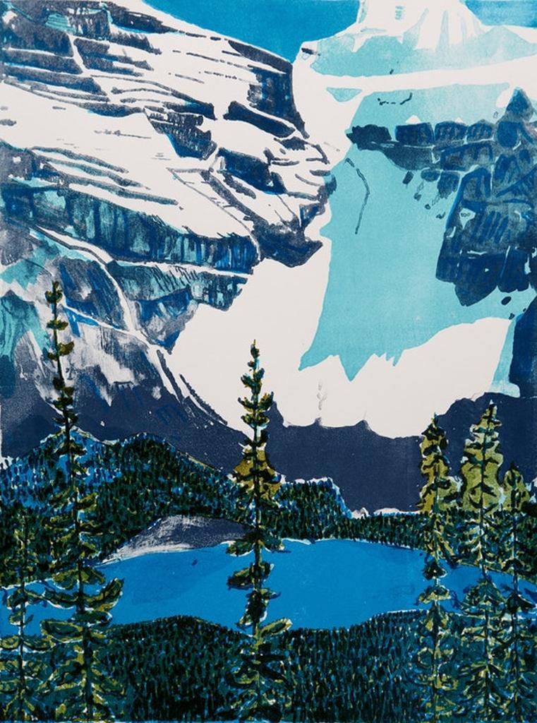 John Harold Thomas Snow (1911-2004) - Moraine Lake - Banff National Park