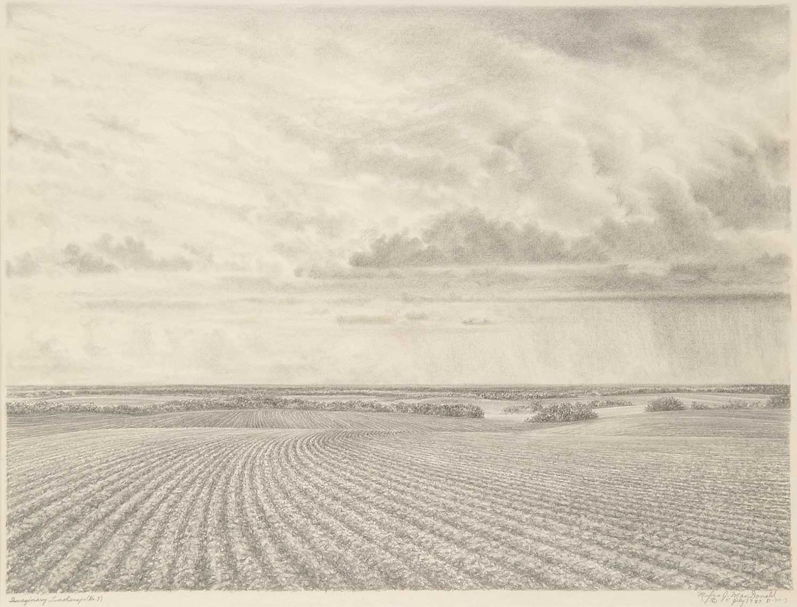 Myles Joseph MacDonald (1941) - Imaginary Landscape No.5