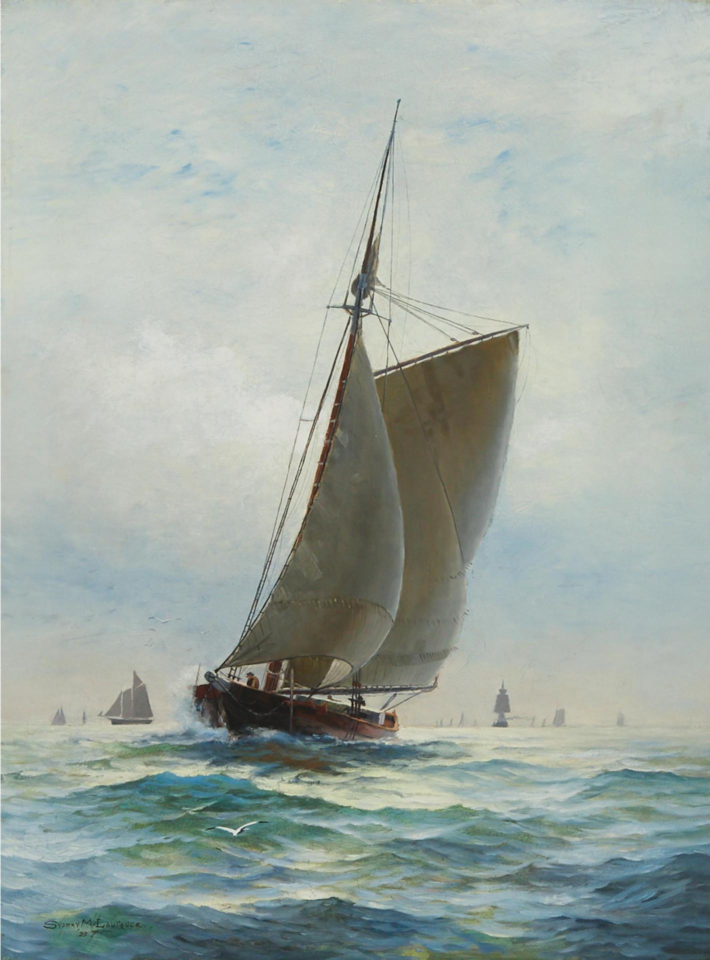 Sydney Mortimer Laurence (1865) - In Full Sail, 1887