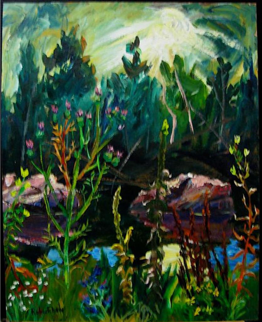 Ross Robertshaw (1919-1986) - Untitled (Pond Study)