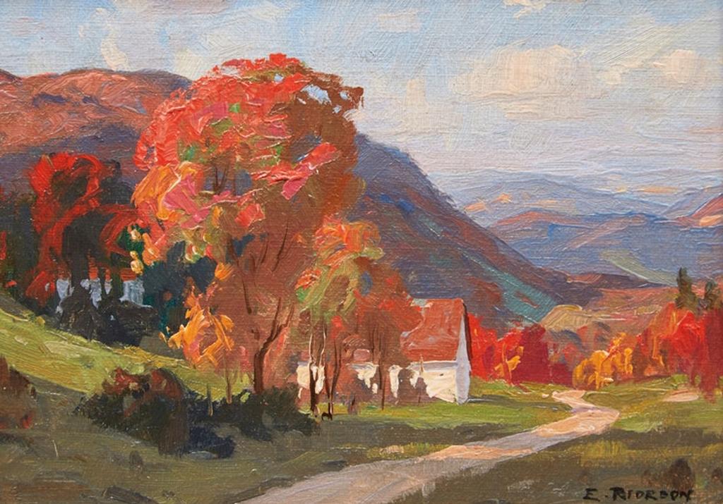 Eric J.B. Riordon (1906-1948) - Late Afternoon in the Laurentians