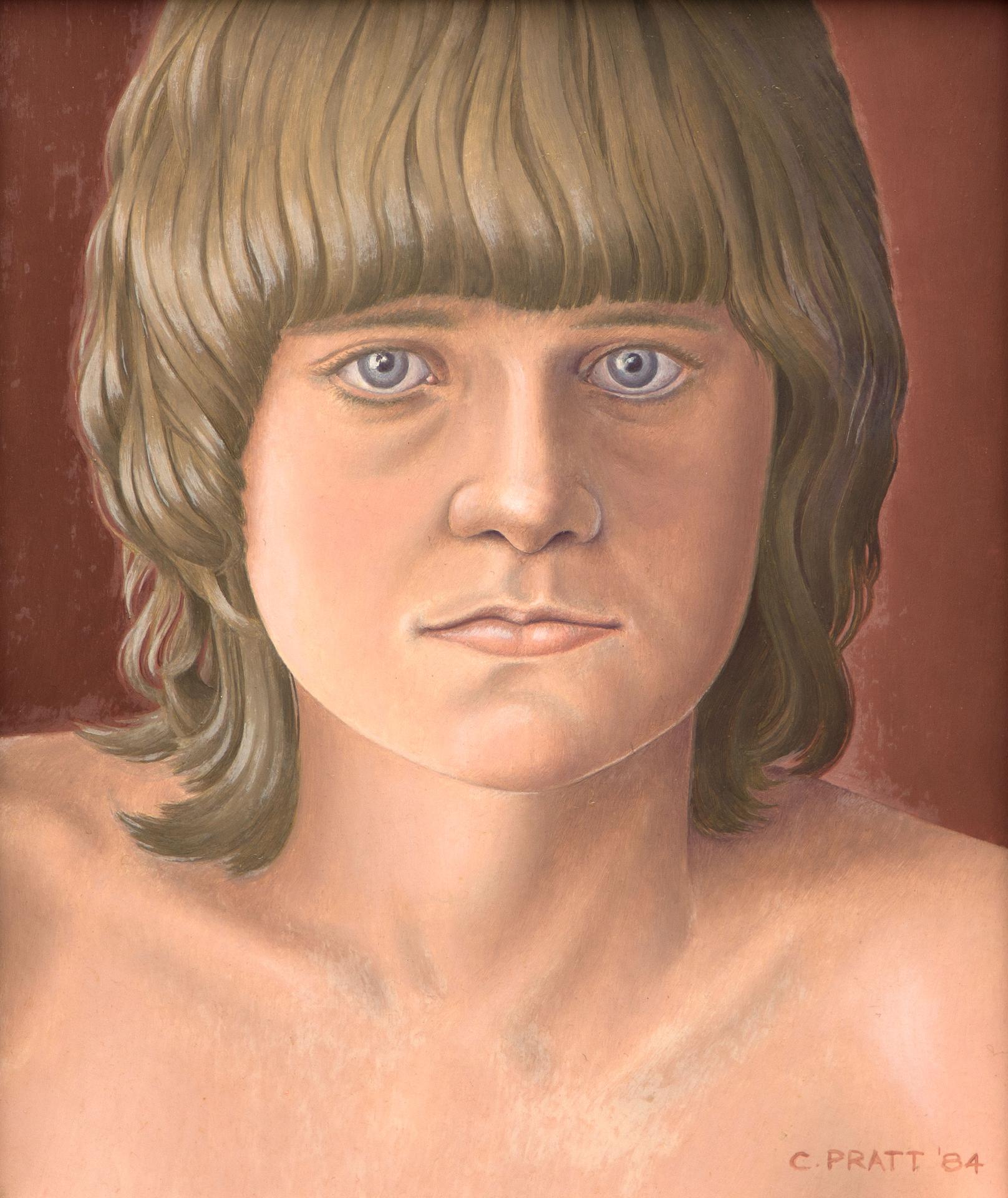 Christopher John Pratt (1935-2022) - Portrait of Denise, 1984