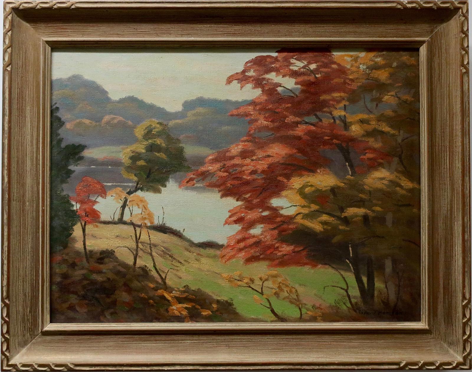 George Albert Thomson (1868-1965) - The Red Maple (Muskoka)