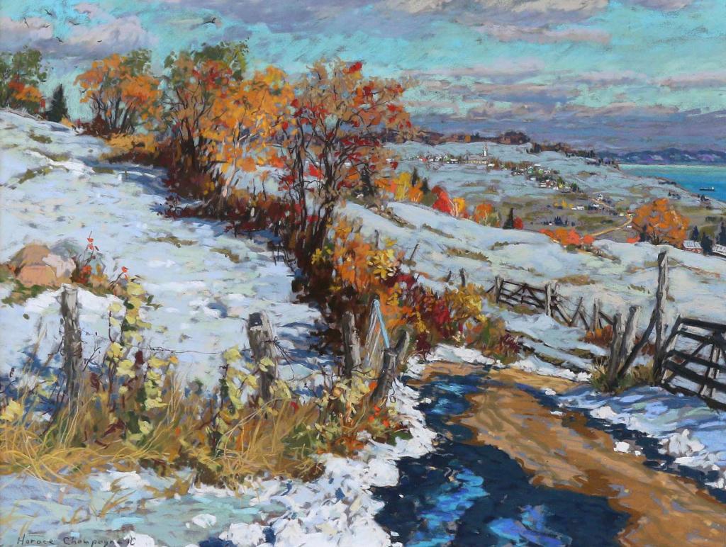 Horace Champagne (1937) - Early Snow At Les Eboulements; 2002
