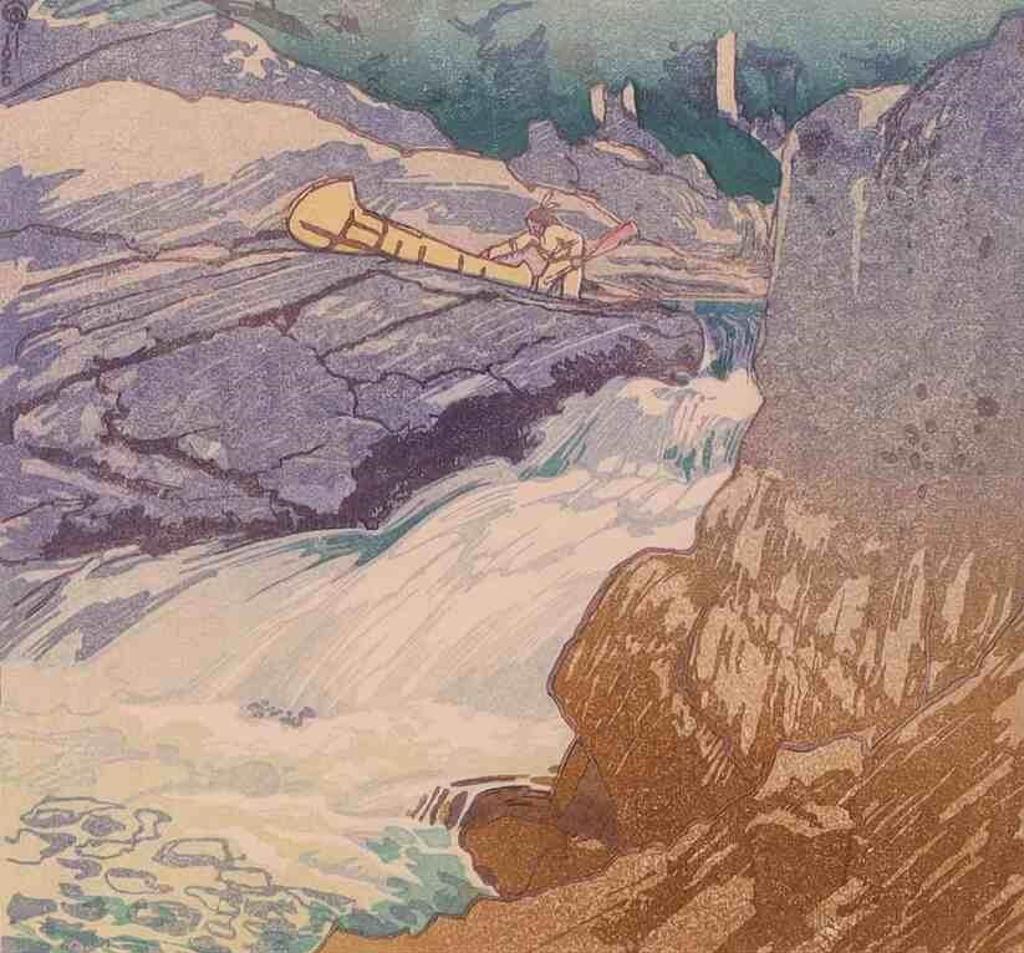Walter Joseph (W.J.) Phillips (1884-1963) - Rushing River, Lake Of The Woods; 1920